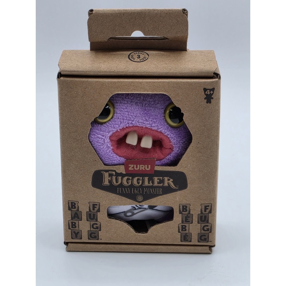 Zuru FUGGLER Baby Fug COD FATHER Lilac Mini Size Series 3 NEW In Package